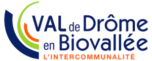VAL de Drôme en Biovallée Logo